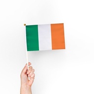 3Pcs Ireland Small Flag National Flag Flags of the World Party Decoration