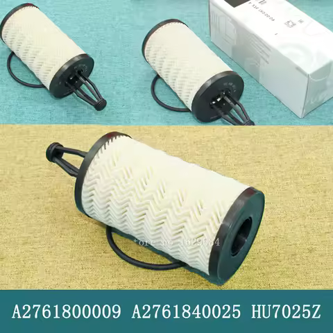1/10 Engine Oil Filter A2761800009 A2761840025 For Mercedes Benz W166 W204 W205 W212 W221 C300 E400 