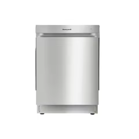 24 Inch Dishwasher with 12 Place settings 7 Washing Cycles Stainless Steel and Plastic Tub UL/Energy