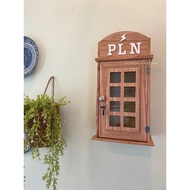 Old Electricity Meter Cover After Payment PLN Credit Token Home Decoration