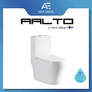 AALTO AL8080 WHITE ONE PIECE TOILET BOWL