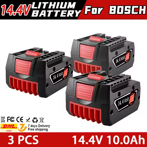 Original Rechargeable Battery for Bosch Power tool 14.4V 6.0Ah for GBH GDR GSR DDS180 BAT614G (KC) R