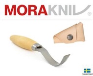 Morakniv瑞典莫拉刀WoodCarving Hook 163彎型弧型雕刻刀雕刻工具附保護皮套【Mor13387】