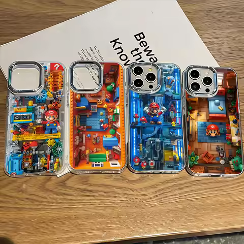 Super M-Mario Bros Game Phone Case for Samsung Galaxy S25 S24 S23 S22 S21 S20 Note20 FE Ultra Edge P