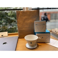 Blue Bottle Dripper + Filter Paper SET