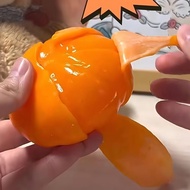 Creative Peeling Orange Decompression Toy Slow Rebound Squeeze Toy  Squishy Toys stress relief toy Pinch Fun Toys