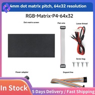 P4 LED Screen Panel Module 1/16 Scan 256x128mm 64x32 Pixels Full Color P4 LED Matrix Display