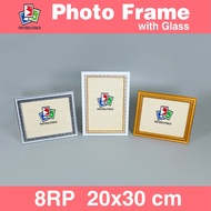 8RP Carved Photo Frame USING GLASS - Photo Frame F3031
