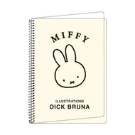 Miffy 筆記 日本製Miffy記事簿 B6 Miffy 白色 - 文具筆記 平行進口