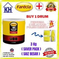 3KG FARECLA G3 Regular Grade Paste Compound Car Wax Car Care Rubbing Compound [ FREE KAIN POLISH KER
