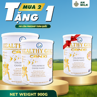 [Mua 2 Tặng 1] Sữa Bột Healthy Gold Trắng Bổ Sung Canxi Nano MK7 Cải Thiện Xương Khớp Tê Bì Tay Chân