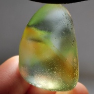 Xinjiang Aletai Desert Gobi Colorful Glass Stone Small Seed 16.9g4-8-21