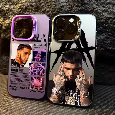 Rapper Anuel AA Frosted Case for Samsung Galaxy A36 A35 A34 A32 A30 A26 A25 A24 A23 A22 5G 4G A20 A1