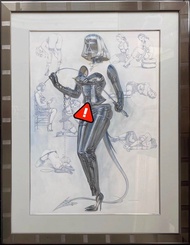 空山基 / 原作 原畫 original art 透明人間 sexy robot 性感機械人