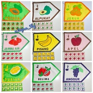 (1 Pack = 1 Team Flag + 10 Team Bets) Scout Team Color Fruit Name