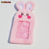 New ATEEZ Keychain ANITEEZ Cartoon Cute Plush Card Sleeve Korean Style Backpack Pendant Key Ring SAN