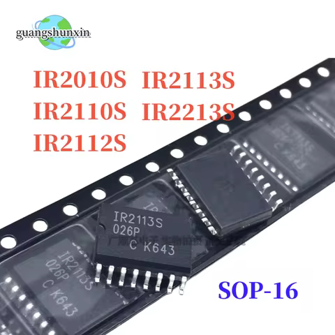 5PCS IR2010S IRS2010S IR2110S SOP16 IR2110 SOP IR2110STRPBF IR2112S IR2112STRPBF IR2113S IR2113STRPB