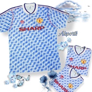 XC803 JERSEY RETRO MU MANCHESTER UNITED AWAY 1990 1991 1992 RYAN GIGGS