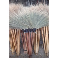 6 Black Wooden Handle Brooms More Information Read Below.