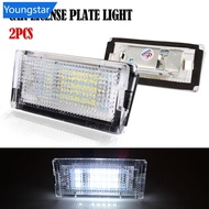 【FY】  2Pcs Car License Plate Light Rear Tail Number Plate Lamp Lighting Assembly Error Free For BMW 