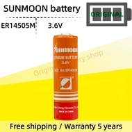 SUNMOON ER14505M Battery 3.6V Cold Water Meter Smart Water Meter Battery Original Genuine Battery Ne