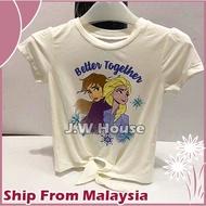 FROZEN DISNEY T-SHIRT ELSA AND ANNA 2Y-6X SUPER WORTH