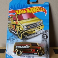 HOTWHEELS CUSTOM 77 DODGE VAN SUPERCHROMES GOLDOriginal