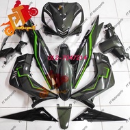 Yamaha LC 135 V1 Cover Set Ysuku Hijau Lumut Purple Black Sticker King 88 Ysuku Exciter Robot 2022 1