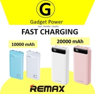 REMAX 10000 mAh 20000 mAh 30000 mAh QC PD Fast Charging Quick Charge Powerbank
