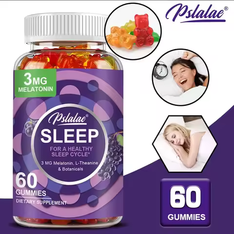 Sleep Gummies - Aid Sleep, Relieve Stress, Promote Rapid Sleep, and Enhance Sleep Quality - with Mel
