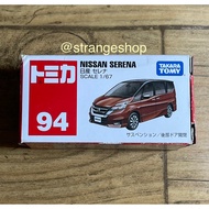 Preloved] Tomica Nissan Serena No.94 2016version Takara Tomy Diecast Miniature Car, Toy Car