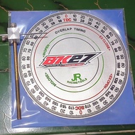 busur derajat dial motor jarum busur pangkon jarum busur 360°
