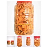 KEROPOK GUNTING / SIMPUL KASIH (SERUNDING IKAN) / MURUKU / KEROPOK / KEREPEK / SNACKS / POPIA CHEESE