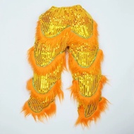 lion dance costume kids lion dance costume lion dance costume adult Children Lion Dance Pants Dance 