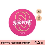 Sasi ศศิ แป้งผสมรองพื้น เกริลแคน เซอร์ไวฟ์ Spf 50 Pa+++Sasi Girls Can Survive Foundation Powder ขนาด 4.5g