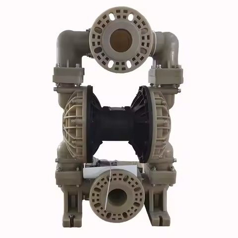 QBY3-80FTFF air operated diaphragm pump 3 inch with PVDF Shell and PTFE Diaphragm aodd pumps