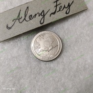 koin asing Quarter Dollar Amerika