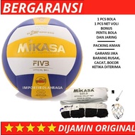 TERLARIS !! PAKET BOLA VOLI MIKASA 2200 NET VOLI MIKASA GOLD - bola voli - bola volly - bola mikasa 