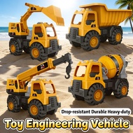 Mainan Excavator Truck Boom Lori Budak Car Mixer Dumper Truck Large Truck Bulldozer