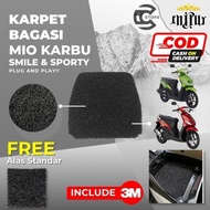 Karpet Bagasi Mio Smile Sporty Mie Bordes Sporty Alas Aksesoris