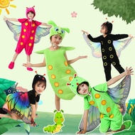🔥Ready Stock🔥 Baju Budak Perempuan Children's Drama Caterpillar's Dream Caterpillar To Butterfly Per