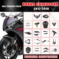 ABS Carbon Fiber Pattern Faring Kits For HONDA CBR1000RR 2012-2016 Fender Frame Cover Fuel Tank Moto