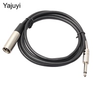 [Yajuyi] 1/4 to XLR Microphone Cable, XLR to 6.35mm Stereo Plug  Cable, Powered Speakers, Stage, DJ,