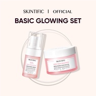 SKINTIFIC Brightening Combo 10% Niacinamide Brightening Serum/MSH Niacinamide Brightening Moisturize