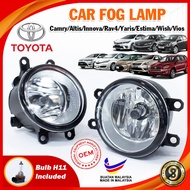 【 Toyota Camry/Altis/Innova/Rav4/Yaris/Estima/Wish/Vios 】Sport Light - Fog Lamp OEM