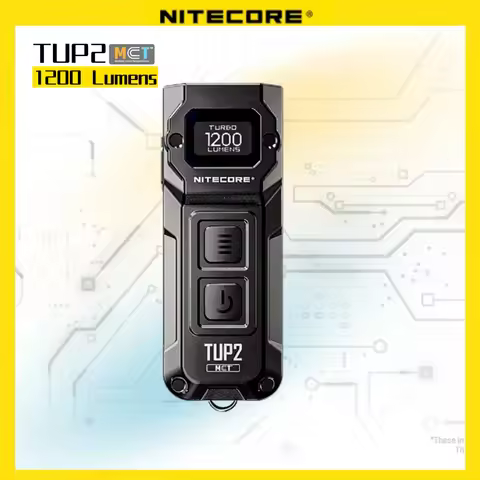 NITECORE TUP2 Key Light Pocket Flashlight Portable Light EDC Keychain Flashlight Camping Torch Hikin