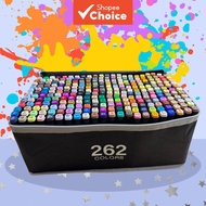 Touch Marker Dual Tip Markers 262 Colors Sketch Drawing Art Set For Students Artists Illustration Sc