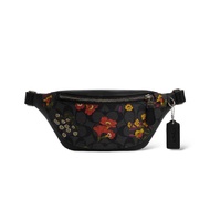 WARREN MINI BELT BAG WITH FLORAL PRINT COACH CR189QBA5F