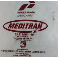 Oli Meditran SC SAE 15W-40 per Liter Original re-pack Drum