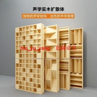 Acoustic Diffuser Low-Frequency Trap Full-Frequency Wooden Sound Absorption Recording Studio Wall Ro
